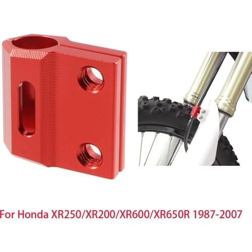 NICECNC Front Brake Cable Hose Line Clamp Holder For Honda XR250 XR200 XR600 XR650R 1987-2007 2006 2005 2004 XR 250 200 600 650R