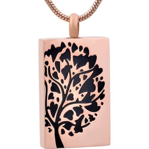 IJD9785 Wholesale Stainless Steel Fashionable Patterns Cremation Jewelry Pendant Necklace Women Man