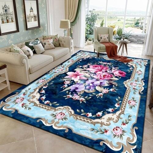 Persian Style Large Carpets Bohemia Big Carpets for Living Room Bedroom Study Rectangle Area Rugs Morocco Ethnic Home Floor Mats