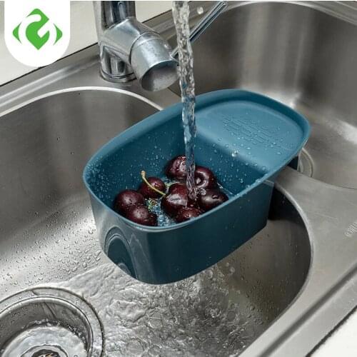 Sink Filter Shelf Funnel Drain Basket Box Kitchen Rack Waste Drain Sorting Garbage Soup Separated Device Fruit Vegetable Holders