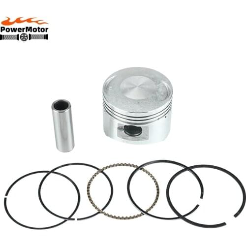 Motorcycle 52.4mm Piston 14mm Bore Air/Oil cooling for Lifan 125cc Horizontal engines Dirt Pit Bike ATV Quad Monkey Bike Parts