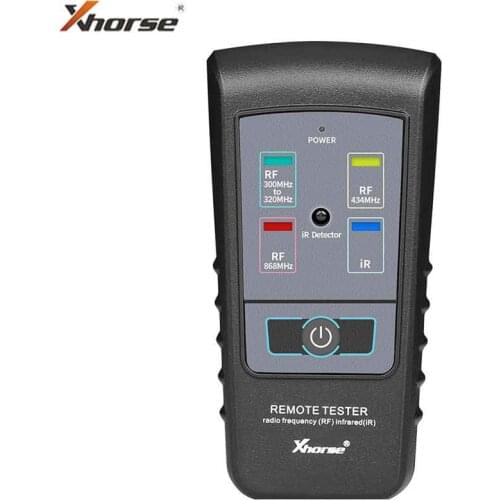 XHORSE Remote Tester for Radio Frequency Infrared (Not Support 868MHZ) Remote Tester Radio Frequency (FR) Infrared (IR)