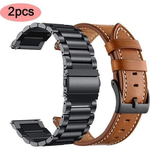 20mm band Strap For Samsung Galaxy Watch Active 2 40/44mm / 3 41mm smartwatch wristband For Huawei GT 2 42mm