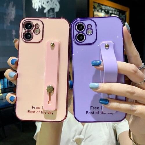Stylish phone holder case for samsung galaxy A50 A70 A51 A71 S9 S10 PLUS S20 ULTRA FE S21 A21s A11 A12 note 9 10 pro 20 Cover