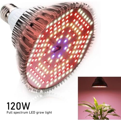 120W Led Grow Light Full Spectrum Plant Lamp 180LEDs Fitolamp Flower Bulb for Indoor Grow Box Seedling Lights