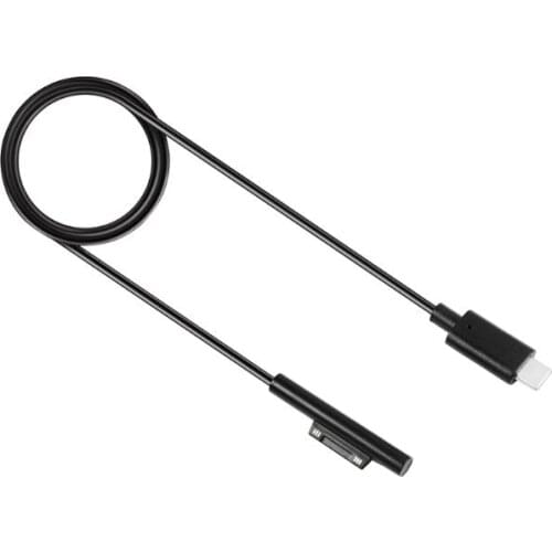 USB C Type C Power Supply Charger Adapter Charging Cable Cord for Microsoft Surface Pro 6/54/3 150cm