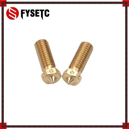 2pcs Top Quality V6 Volcano Nozzle For 3D Printers Hotend Volcano Upgrade Kit For E3D Volcano Hotend 1.75mm Filament