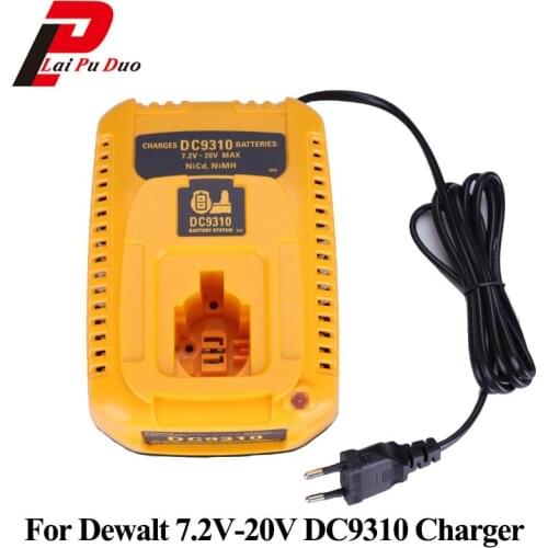 For Dewalt DC9310 Battery Charger 7.2V-20V Ni-CD & Ni-MH Battery DW9057 DC9071 DC9091 DC9096 batteia Charger