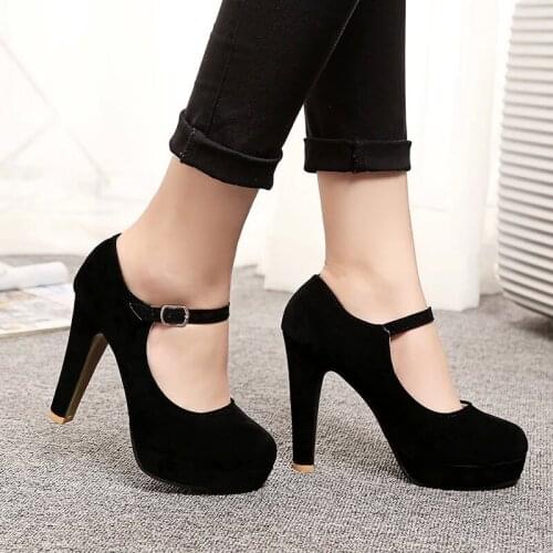 Womens shoes new high heels temperament elegant single shoes Europe and America style shallow mouth pointed sweet U14-68
