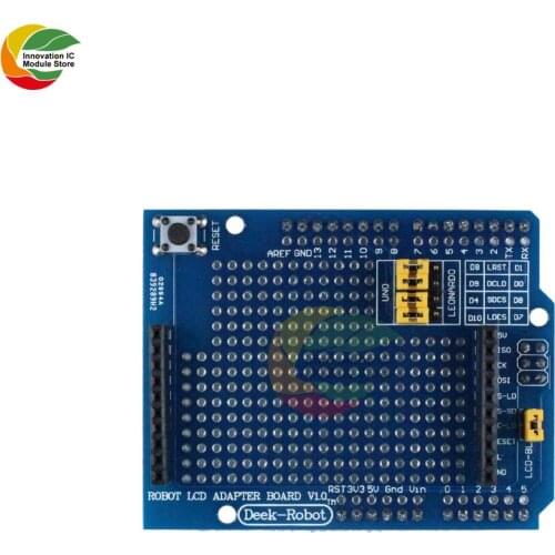 Ziqqucu 1.8 inch TFT LCD Display Module LCD Shield Adapter Board Expansion Board for Arduino R3 Leonardo R3 Esplora