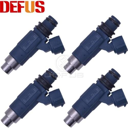 DEFUS New 4X Fule Injector OEM INP-781 INP781 for MAZDA 2.0L 00-02 Protege 1.8L 99-00 Nozzle Fuel Injection Flow Matched Gasolin