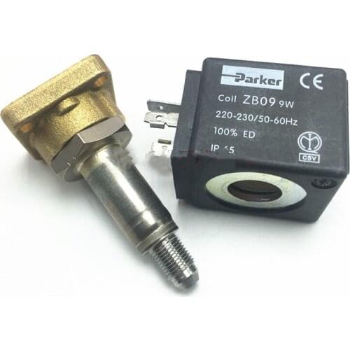 Italian semi-automatic coffee machine brewing head solenoid valve brewing head solenoid valve core coil accessories