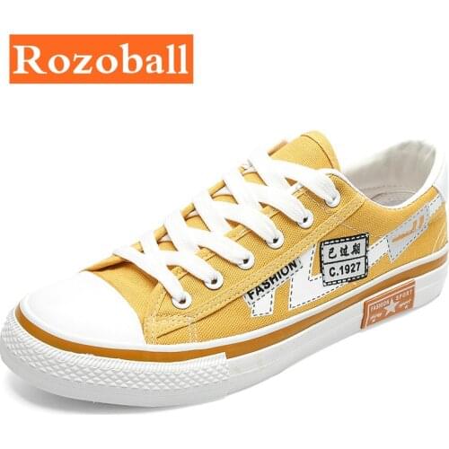 Men Casual Canvas Shoes Cheap Breath Fashion Sneaker Light Flat Hard-Wearing Canvas Vulcanize Footwear Dropshipping Rozoball