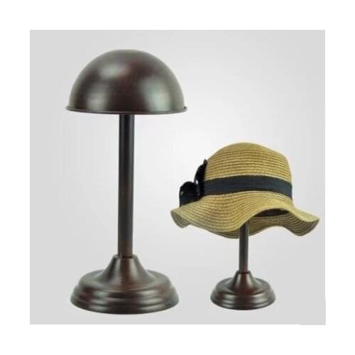 Best Quality Fashion New Hat Head Mannequin Metal Head Manikin On Sale