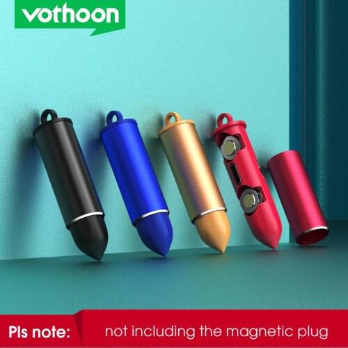 Vothoon Magnetic Cable Plug Case Micro USB Type C Cable 8 pin Fast Charging Adapter Magnet Charger Cable Only Case No Plug