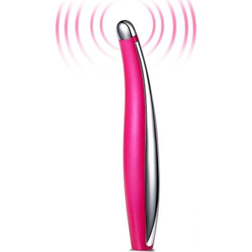 Mini USB Electric Vibration Iontophoresis Eye Massager Removal Wrinkle Dark Circle Puffiness Eyes Pen for Men Women Eye Wrinkles