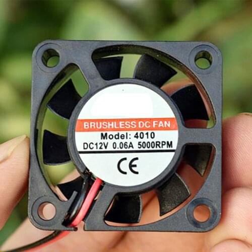 40MM Mini 4010 Cooling Fan Brushless Fan DC 12V 15V 24V 0.1A 9000RPM Large Air Volume Cooling Fan