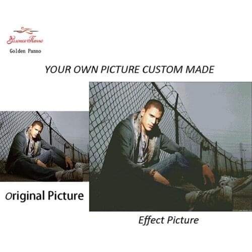 5D DIY Diamond Painting Photo PERSONAL CUSTOM PHOTO MADE Square Rhinestone Embroidery Cross Stitch Kits Crafts Love Gift C