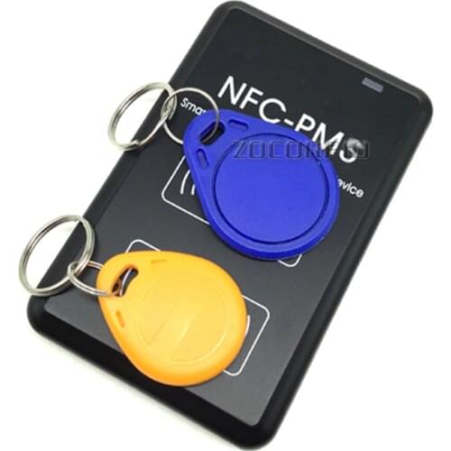 NFC-PM5 RFID NFC Copier IC ID Reader Writer Duplicator English Version Full Decode Function Smart Card Key