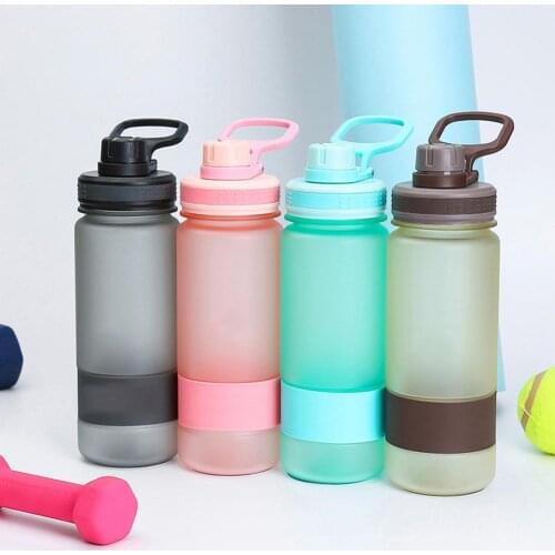NEW 700/900ml Plastic Sports Water Bottle Space Kettle Drinking Jar Cup Container