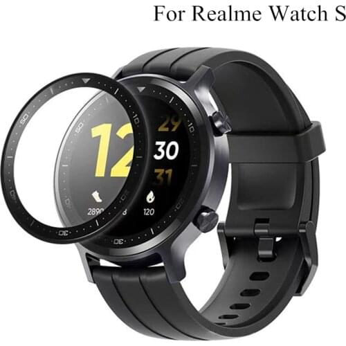 Full Cover Screen Protectors For Realme Watch S 3D Curved Protective Film Watch Cover Protection For Realme S Watch Accessories