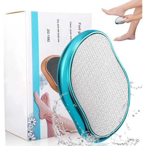 Foot File Hard Dead Skin Callus Remover Nano Glass Pedicure Tools Foot Scrubber Professional Grinding Feet Skin Care Pedicura