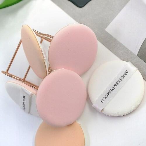 6pcs Professional Round Shape Facial Face Body Powder Foundation Puff Portable Soft Cosmetic Puff Makeup Foundation Sponge Lot