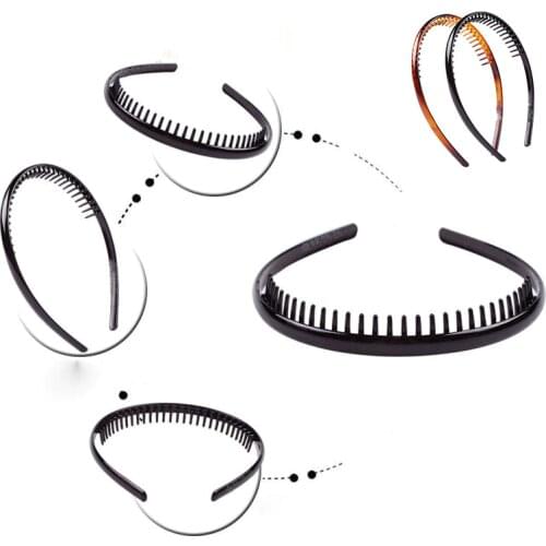 SHARKS TOOTH SPORTS HAIR BAND TOOTHED HEADBAND LADIES MENS ZIG ZAG BAND