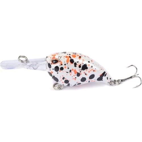 1Pcs Crankbait fishing Wobblers 5.1g 6cm artificial Crank Bait Bass Fishing Lure pike trolling pesca carp Fishing Tackle