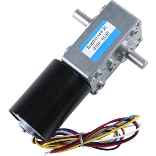 5840-3650 Adjusted Speed Brushless Motor High Torque Worm Gear Motor