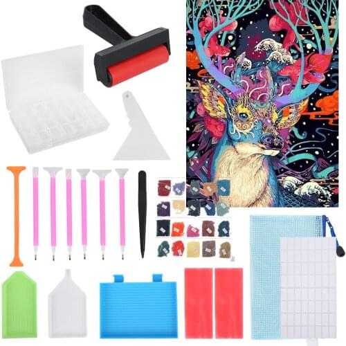 5D Diamond Painting Tools and Accessories Kits Full Rhinestone DIY Diamond Embroidery Cross Stitch Home Wedding Decoration