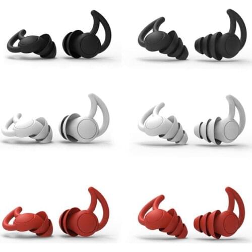 ZK30 Dropshipping Ear Plugs Comfortable Tapered Travel Sleep Prevention Earplugs Soft Foam Insulation Sleep Sound Ear Protection