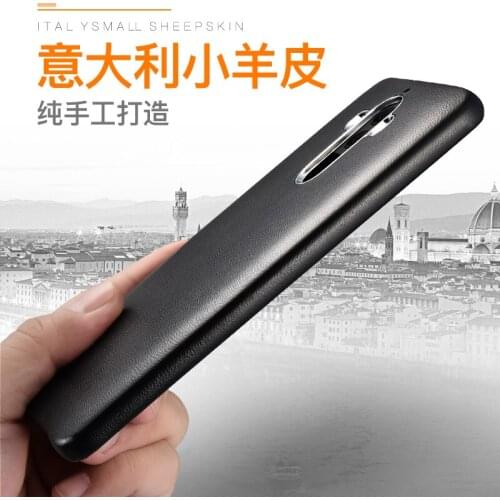 XOOMZ brand real genuine leather cover for Huawei Mate 10 Real Sheep Skin Lambskin phone case for Huawei Mate10 Pro