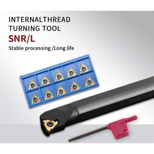 Internal Thread Turning CNC Tool rod SNR0013M16 SNR0014M16 SNR0016Q16 SNR0020R16 SNR0025S16 SNR0032T16 + 16IR Inserts SNR Holder