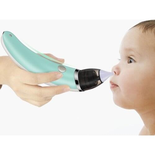 Kid Baby Nasal Aspirator Electric Nose Cleaner Newborn Baby Sucker Cleaner Sniffling Equipment Safe Hygienic Nose Aspirator