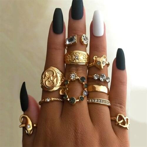 Женские золотые кольца HC China At AliExpress