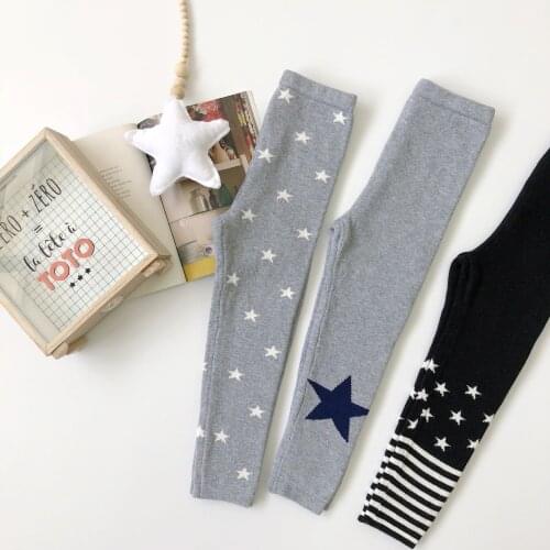 Tonytaobaby Autumn Winter Clothes New Baby Girl Childrens Clothing Cotton Close-fitting Leggings Girls Pants