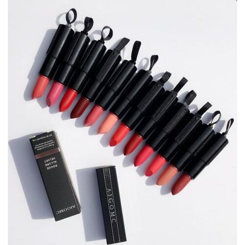 Matte Moisturizing Lip Balm Lasting Moisturizing Pumpkin Color Red Bean Color Grapefruit Lipstick Makeup