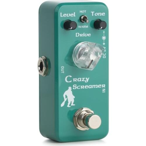 Movall MP-315 Mini Classical Overdrive Guitar Effect Pedal True Bypass Hot/Warm Modes