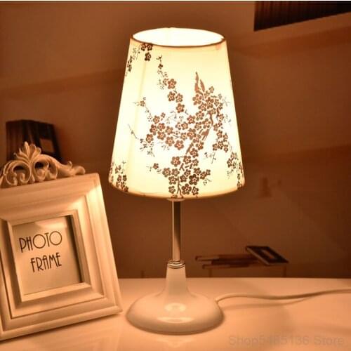 Nordic Cloth Table Lamp Modern LED Stand Lighting Bedside Desk Lamp Bedroom Living Room Study Book Light Fixtures Table Light