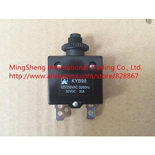 Original new 100% motor protector overload overcurrent switch 30A reset fuse thermal overload protection switch KYB98