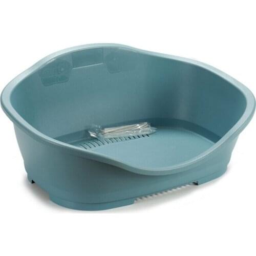 Dog Bed Grey Plastic (49 x 28 x 68 cm)