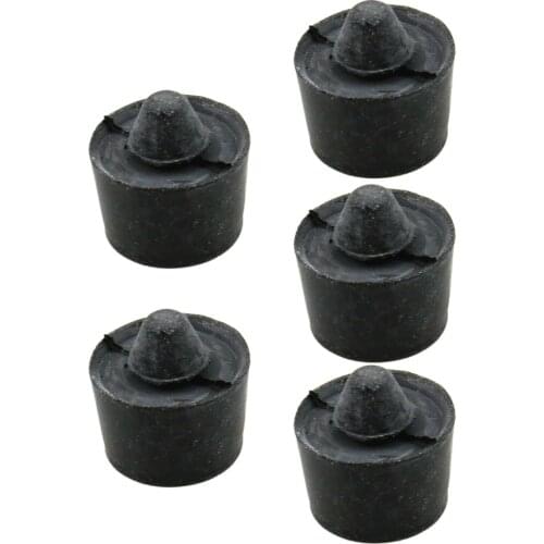 DWCX 5pcs Car Door Cushion Shockproof Rubber Stopper Bush Stop Buffer Block Cover 1K8837529 Fit For VW Golf Polo Scirocco Sharan