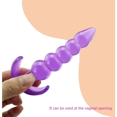 Silicone plug anal Beads Butt Plug Suction Cup Prostate Massager gay Sex Toys masturbator Anal Sex Toys for Couple