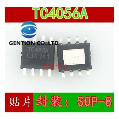 20PCS TC4056A TC4056E SOP8 8 feet 1 a linear lithium ion battery charger IC core in stock 100% new and original
