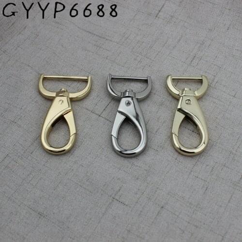 25mm 32mm 38mm NEW Trigger snap hook metal trigger snap hook swivel clasp hooks hardware handbags purses
