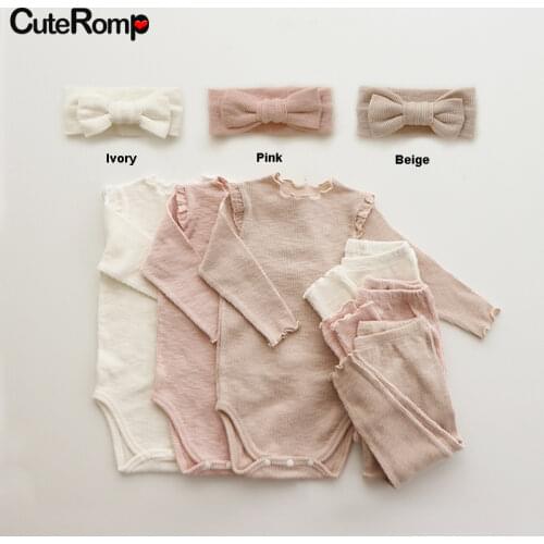 Cuteromp Sets Of Clothes For Newborn Girls