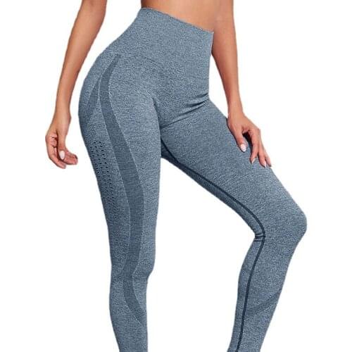 Hip-lifting breathable tights running fitness yoga clothes ladies seamless yoga pants workout clothes leggings women