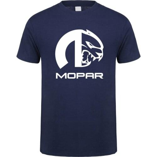 Mopar Hellcat T Shirt Men Short Sleeve Cotton T-shirts Man Tops Funny Tshirt LH-199