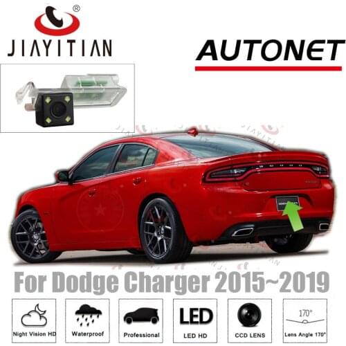 JiaYiTian rear camera For Dodge Charger 2015 2016 2017 2018 2019 CCD Night Vision Backup Camera Reverse Camera license plate CAM
